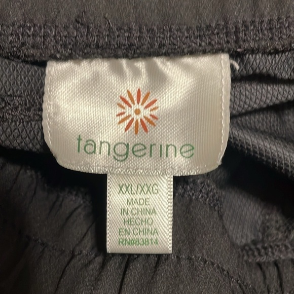 Tangerine Women Shorts XXL Black Stretch Workout Athleisure Loungewear Preppy - Picture 11 of 17